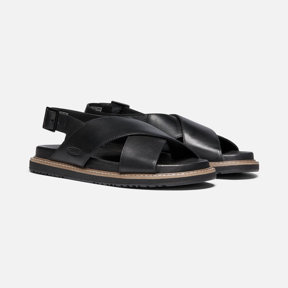 Sandalias con correa Keen Mexico Negros - Mujer Lana Cross - ZS0314926